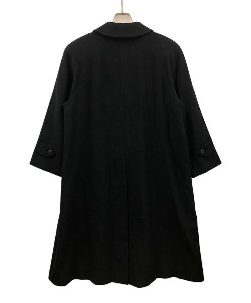BURBERRY（バーバリー）BURBERRY (バーバリー) ステンカラーコート ロングコート ブラック サイズ:9ARの古着・服飾アイテム