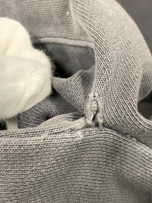 HEATHER VIDEO SHOP（ヘザービデオショップ）HEATHER VIDEO SHOP (ヘザービデオショップ) プルオーバーパーカー グレー サイズ:実寸サイズにてご確認ください。の古着・服飾アイテム