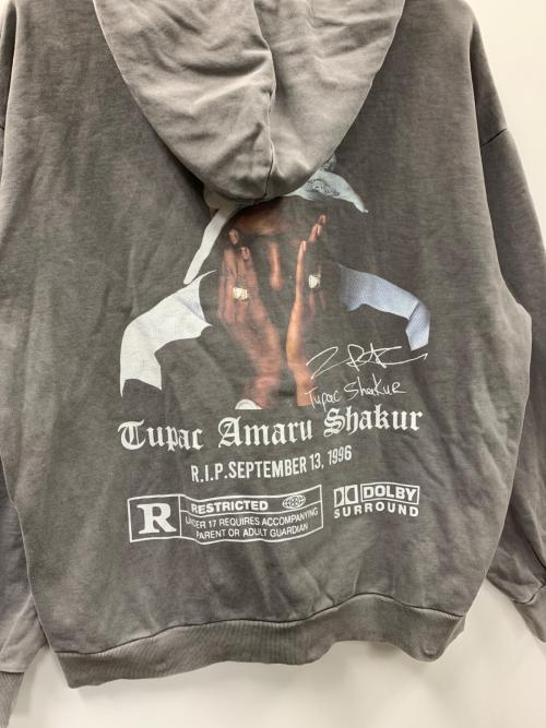 HEATHER VIDEO SHOP（ヘザービデオショップ）HEATHER VIDEO SHOP (ヘザービデオショップ) プルオーバーパーカー グレー サイズ:実寸サイズにてご確認ください。の古着・服飾アイテム