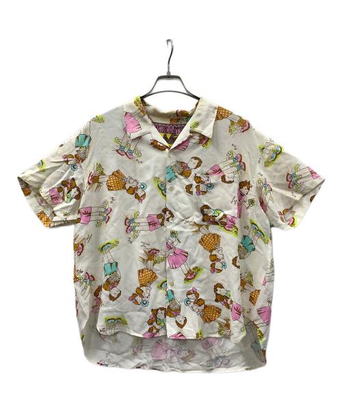 Hysteric Glamour（ヒステリックグラマー）Hysteric Glamour (ヒステリックグラマー) アロハシャツ ベージュ サイズ:実寸サイズにてご確認ください。の古着・服飾アイテム