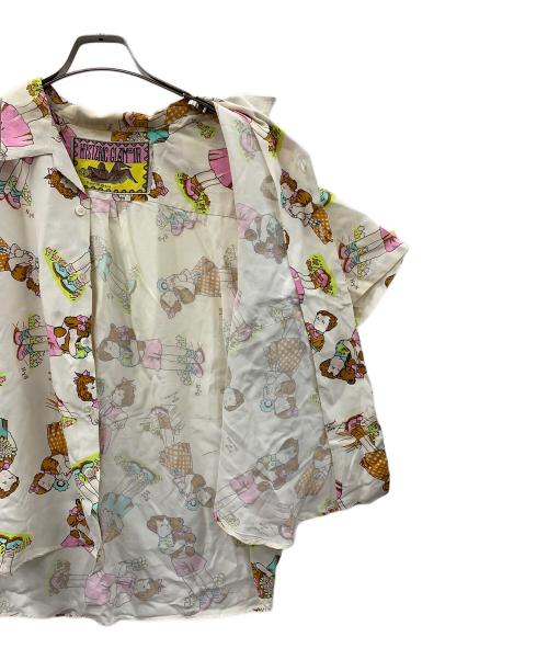 Hysteric Glamour（ヒステリックグラマー）Hysteric Glamour (ヒステリックグラマー) アロハシャツ ベージュ サイズ:実寸サイズにてご確認ください。の古着・服飾アイテム