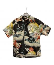 SUN SURF TOYO（サンサーフトーヨー）の古着「アロハシャツ」｜ブラック