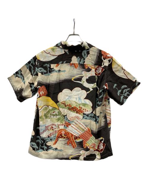 SUN SURF TOYO（サンサーフトーヨー）SUN SURF TOYO (サンサーフトーヨー) アロハシャツ ブラック サイズ:Sの古着・服飾アイテム