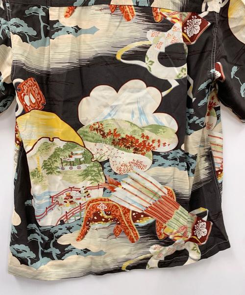 SUN SURF TOYO（サンサーフトーヨー）SUN SURF TOYO (サンサーフトーヨー) アロハシャツ ブラック サイズ:Sの古着・服飾アイテム