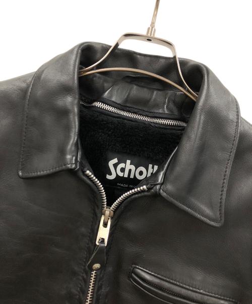 Schott（ショット）Schott (ショット) シングルライダースジャケット ブラック サイズ:36の古着・服飾アイテム