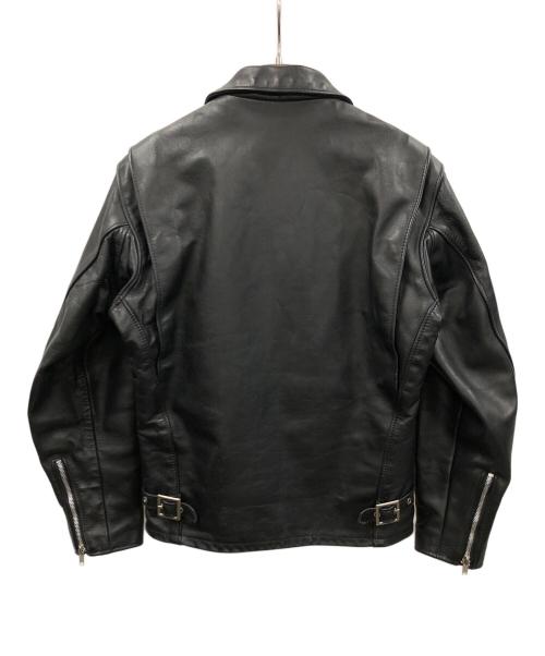 Schott（ショット）Schott (ショット) シングルライダースジャケット ブラック サイズ:36の古着・服飾アイテム