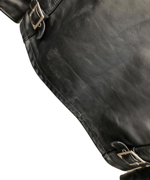 Schott（ショット）Schott (ショット) シングルライダースジャケット ブラック サイズ:36の古着・服飾アイテム