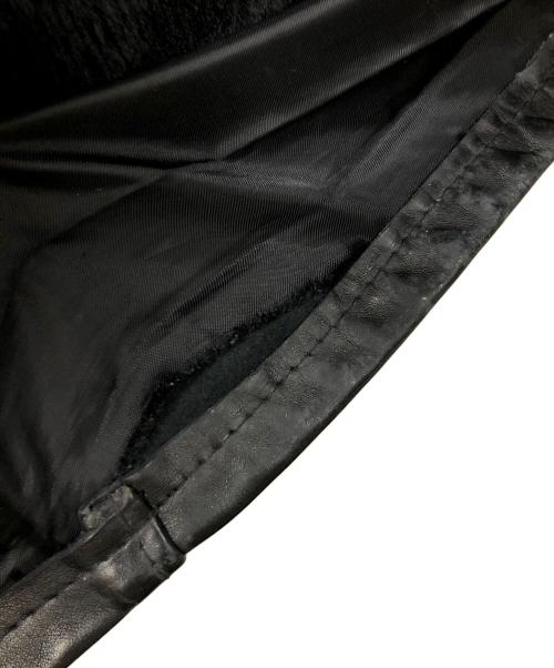 Schott（ショット）Schott (ショット) シングルライダースジャケット ブラック サイズ:36の古着・服飾アイテム