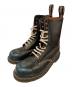 Dr.Martens（ドクターマーチン）の古着「10ホールブーツ」｜ネイビー×ブルー