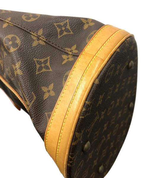 LOUIS VUITTON（ルイ ヴィトン）LOUIS VUITTON (ルイ ヴィトン) トートバッグ モノグラム バケットGM ブラウン サイズ:実寸サイズにてご確認下さい。の古着・服飾アイテム