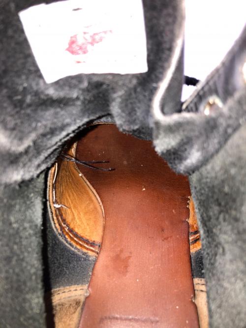 RED WING（レッドウィング）RED WING (レッドウィング) アイリッシュセッター ブラック サイズ:7　1/2の古着・服飾アイテム