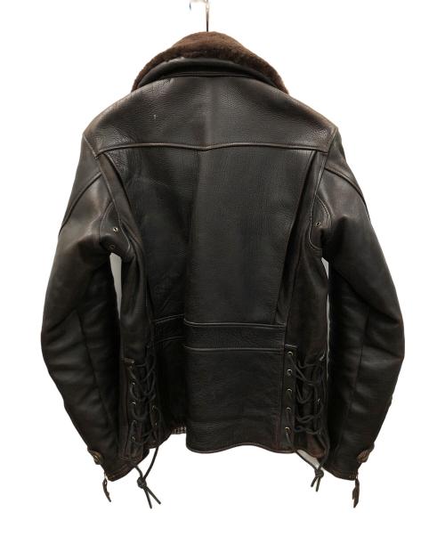 WEST RIDE（ウエストライド）WEST RIDE (ウエストライド) レザーライダースジャケット ブラック サイズ:40の古着・服飾アイテム