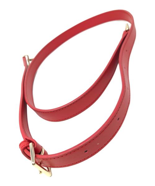 PAUL SMITH（ポールスミス）PAUL SMITH (ポールスミス) 2WAYバッグ ハンドバッグ ショルダーバッグ ロゴ2WAY（ツーウェイ）バッグ レッド サイズ:実寸サイズにてご確認下さい。の古着・服飾アイテム