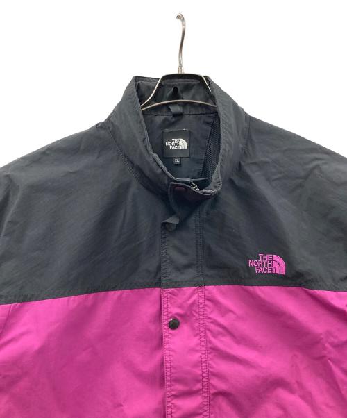 THE NORTH FACE（ザ ノース フェイス）THE NORTH FACE (ザ ノース フェイス) ナイロンジャケット ハイドレナウィンドジャケット パープル×ブラック サイズ:XLの古着・服飾アイテム