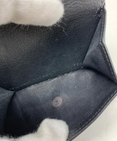 BALENCIAGA（バレンシアガ）BALENCIAGA (バレンシアガ) 3つ折り財布 ブラック サイズ:実寸サイズにてご確認ください。の古着・服飾アイテム