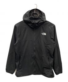 THE NORTH FACE（ザ ノース フェイス）の古着「ナイロンジャケット ES（エクスプロアー ソース）エニータイムウインドフーディ」｜ブラック