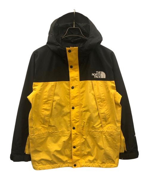 THE NORTH FACE（ザ ノース フェイス）THE NORTH FACE (ザ ノース フェイス) ナイロンジャケット Mountain Light Parka（マウンテン ライト パーカ） イエロー×ブラック サイズ:Mの古着・服飾アイテム