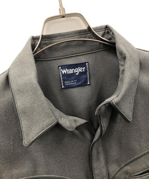 Wrangler（ラングラー）Wrangler (ラングラー) Schott (ショット) ウエスタンシャツ グレー サイズ:XLの古着・服飾アイテム
