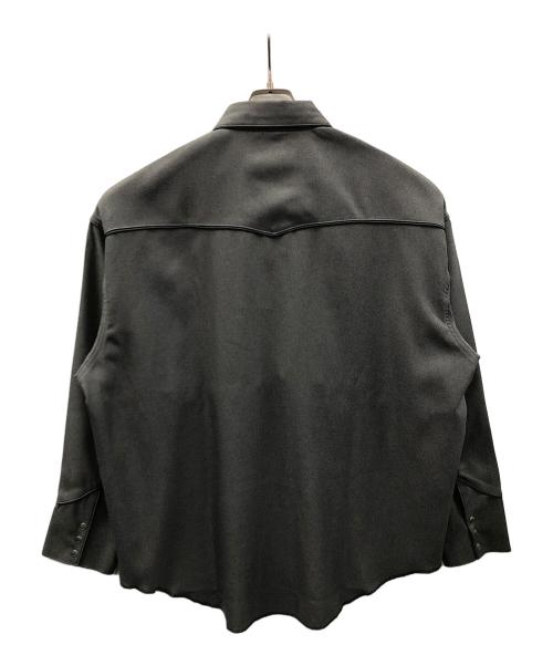 Wrangler（ラングラー）Wrangler (ラングラー) Schott (ショット) ウエスタンシャツ グレー サイズ:XLの古着・服飾アイテム