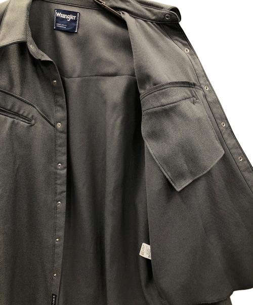 Wrangler（ラングラー）Wrangler (ラングラー) Schott (ショット) ウエスタンシャツ グレー サイズ:XLの古着・服飾アイテム
