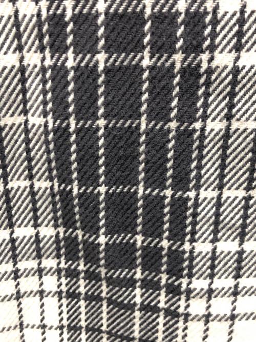 FLAT HEAD（フラット ヘッド）FLAT HEAD (フラット ヘッド) ネルシャツ ナチュラル×ブラウン サイズ:42の古着・服飾アイテム