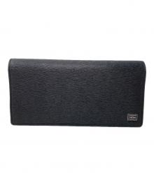 PORTER（ポーター）の古着「長財布 カレント」｜ブラック