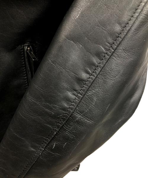 Liugoo Leathers（リューグーレザーズ）Liugoo Leathers (リューグーレザーズ) レザージャケット ブラック サイズ:LLの古着・服飾アイテム