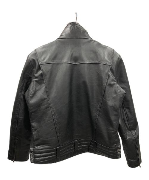 Liugoo Leathers（リューグーレザーズ）Liugoo Leathers (リューグーレザーズ) レザージャケット ブラック サイズ:LLの古着・服飾アイテム