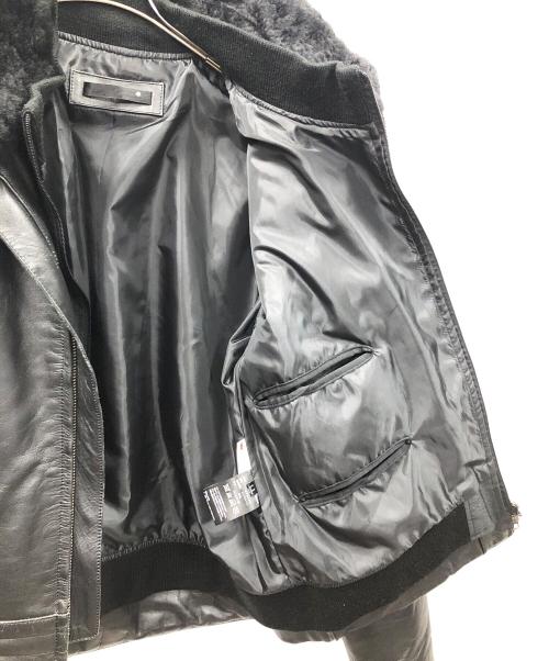 Liugoo Leathers（リューグーレザーズ）Liugoo Leathers (リューグーレザーズ) レザージャケット ブラック サイズ:LLの古着・服飾アイテム