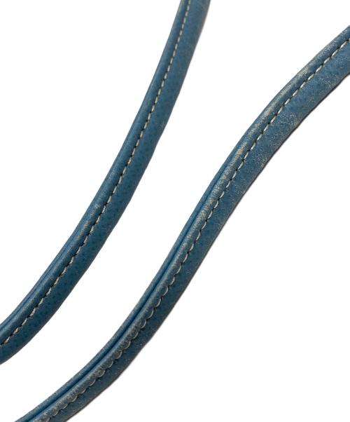 HERMES（エルメス）HERMES (エルメス) ショルダーバッグ アリーヌPM ナチュラル×ブルー サイズ:実寸サイズにてご確認ください。の古着・服飾アイテム