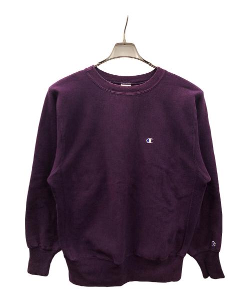 Champion REVERSE WEAVE（チャンピオン リバース ウィーブ）Champion REVERSE WEAVE (チャンピオン リバース ウィーブ) スウェット パープル サイズ:LARGEの古着・服飾アイテム