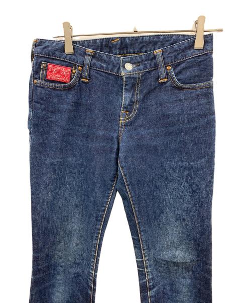 EVISU DONNA（エヴィスドンナ）EVISU DONNA (エヴィスドンナ) デニムパンツ ブルー サイズ:27の古着・服飾アイテム