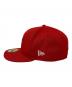 中古・古着 Denim Tears (デニムティアーズ) New Era (ニューエラ) キャップ 59FIFTY（フィフティーナインフィフティー） レッド サイズ:7 5/8：10000円