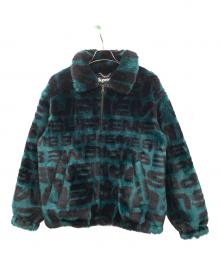 SUPREME（シュプリーム）の古着「ジャケット 18SS Faux Fur BomberJacket（18SS フェイク ファー ボンバー ジャケット）」｜グリーン×ブラック