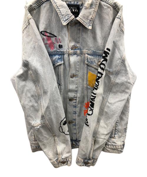 ZARA（ザラ）ZARA (ザラ) デニムジャケット インディゴ サイズ:USA Lの古着・服飾アイテム