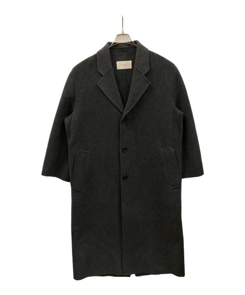 TODAYFUL（トゥデイフル）TODAYFUL (トゥデイフル) チェスターコート Wool Over Coat（ウール オーバー コート） グレー サイズ:38の古着・服飾アイテム