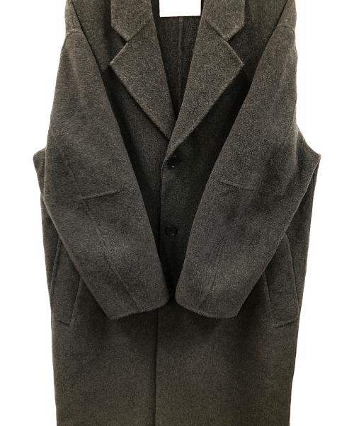 TODAYFUL（トゥデイフル）TODAYFUL (トゥデイフル) チェスターコート Wool Over Coat（ウール オーバー コート） グレー サイズ:38の古着・服飾アイテム