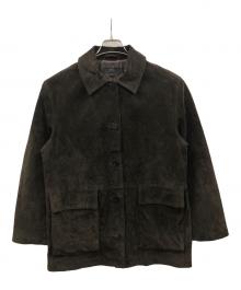 ZARA（ザラ）の古着「レザージャケット」｜ブラウン