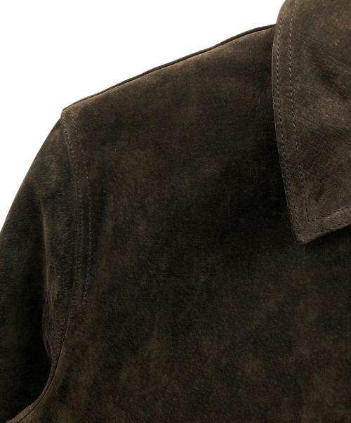 ZARA（ザラ）ZARA (ザラ) レザージャケット ブラウン サイズ:USA Mの古着・服飾アイテム