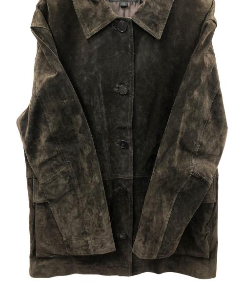 ZARA（ザラ）ZARA (ザラ) レザージャケット ブラウン サイズ:USA Mの古着・服飾アイテム