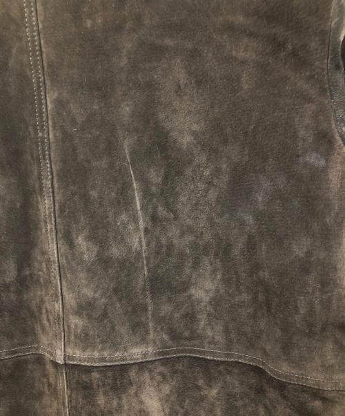 ZARA（ザラ）ZARA (ザラ) レザージャケット ブラウン サイズ:USA Mの古着・服飾アイテム