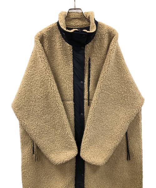 THE NORTH FACE（ザ ノース フェイス）THE NORTH FACE (ザ ノース フェイス) HYKE (ハイク) コート Tec Boa Coat（テック ボア コート） カーキ サイズ:Mの古着・服飾アイテム