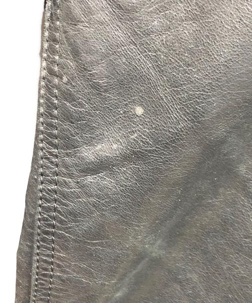 Liugoo Leathers（リューグーレザーズ）Liugoo Leathers (リューグーレザーズ) レザーパンツ ブラック サイズ:42の古着・服飾アイテム