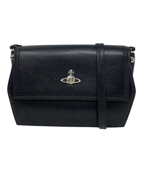Vivienne Westwood（ヴィヴィアンウエストウッド）Vivienne Westwood (ヴィヴィアンウエストウッド) レザーショルダーバッグ ブラック サイズ:実寸サイズにてご確認ください。」の古着・服飾アイテム