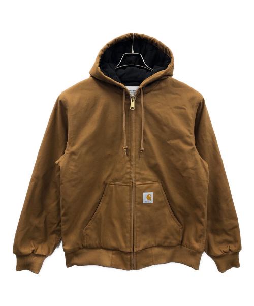 CarHartt（カーハート）CarHartt (カーハート) 中綿ジャケット ACTIVE JACKET（アクティブ ジャケット） ブラウン サイズ:Lの古着・服飾アイテム