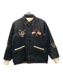 WEST RIDE（ウエストライド）の古着「スーベニアジャケット LONG RIDER SOUVENIR JACKET（ロング・ライダー・スーベニア・ジャケット）」｜ブラック