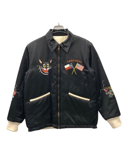 WEST RIDE（ウエストライド）WEST RIDE (ウエストライド) スーベニアジャケット LONG RIDER SOUVENIR JACKET（ロング・ライダー・スーベニア・ジャケット） ブラック サイズ:38の古着・服飾アイテム