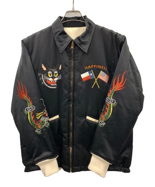WEST RIDE（ウエストライド）WEST RIDE (ウエストライド) スーベニアジャケット LONG RIDER SOUVENIR JACKET（ロング・ライダー・スーベニア・ジャケット） ブラック サイズ:38の古着・服飾アイテム