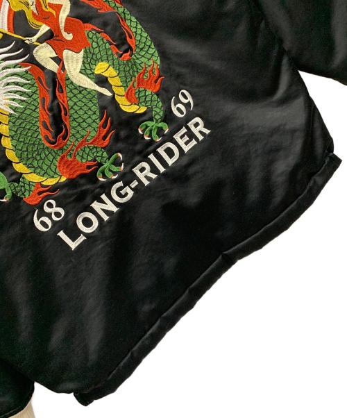 WEST RIDE（ウエストライド）WEST RIDE (ウエストライド) スーベニアジャケット LONG RIDER SOUVENIR JACKET（ロング・ライダー・スーベニア・ジャケット） ブラック サイズ:38の古着・服飾アイテム