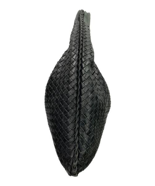 BOTTEGA VENETA（ボッテガベネタ）BOTTEGA VENETA (ボッテガベネタ) レザーハンドバッグ イントレチャート ブラック サイズ:実寸サイズにてご確認ください。の古着・服飾アイテム